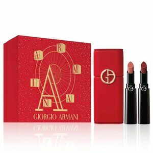 Armani Beauty Lip Power Long-Lasting Satin Lipstick Duo Set